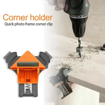 4pcs 90 Degree Right Angle Clip Picture Frame Corner Clamp Woodworking Suitable for Plate With Thickness of 5-22mm Hand Tool
4pcs 90 Degree Right Angle Clip Picture Frame Corner Clamp Woodworking Suitable for Plate With Thickness of 5-22mm Hand Tool