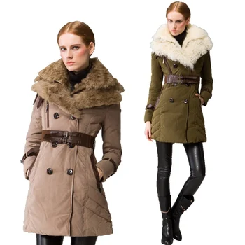 2017 Winter women's down jackets woman long slim thin down jackets double-layer wool collar woman down coat 80108
2017 Winter women's down jackets woman long slim thin down jackets double-layer wool collar woman down coat 80108