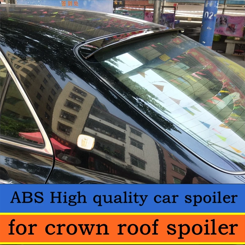 Для 2005 до 2009 Toyota Crown Athlete задний оконный спойлер Высокое качество ABS Материал