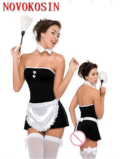 YQ126 2019 European American Game Uniforms Sexy Black With White Pinafore Tube Top Maid Costume Outfit Temptation Cosplay Dress
YQ126 2019 European American Game Uniforms Sexy Black With White Pinafore Tube Top Maid Costume Outfit Temptation Cosplay Dress