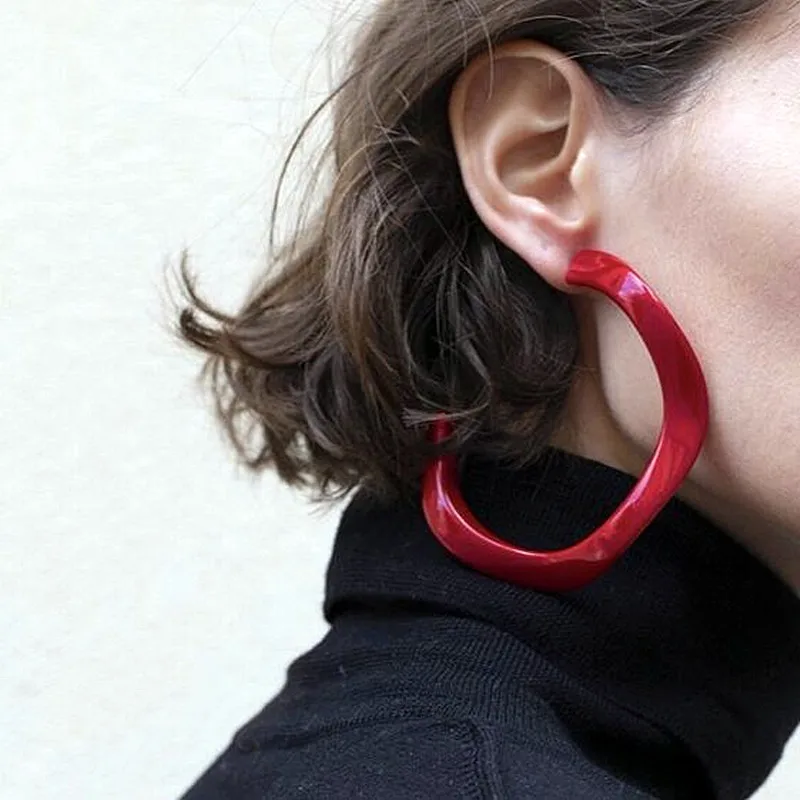 FishSheep Za Big Geometric C Acrylic Drop Earrings Round Circle Tortoiseshell Resin Dangle Earring For Women Jewelry Brincos
FishSheep Za Big Geometric C Acrylic Drop Earrings Round Circle Tortoiseshell Resin Dangle Earring For Women Jewelry Brincos
