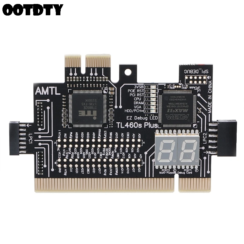 Analyzer Diagnostic LPC-DEBUG Card PCI PCI-E LPC-Debug Post Test Kit Motherboard
Analyzer Diagnostic LPC-DEBUG Card PCI PCI-E LPC-Debug Post Test Kit Motherboard