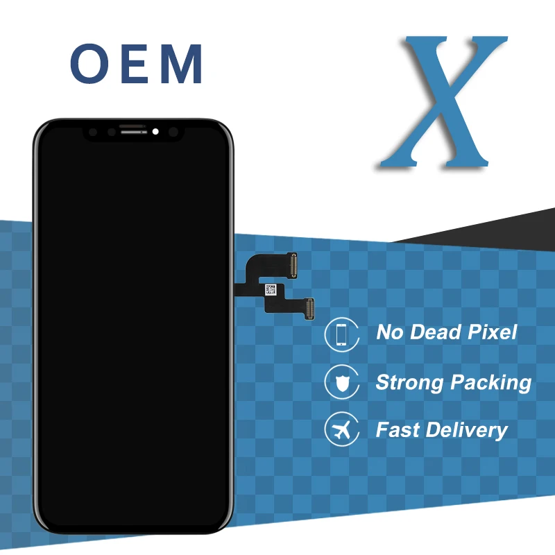 Premium ESR 5pcs AMOLED OEM Tianma Panel For iPhone X LCD Display No Dead Pixel Touch Screen Digitizer Assembly Replace Parts
Premium ESR 5pcs AMOLED OEM Tianma Panel For iPhone X LCD Display No Dead Pixel Touch Screen Digitizer Assembly Replace Parts