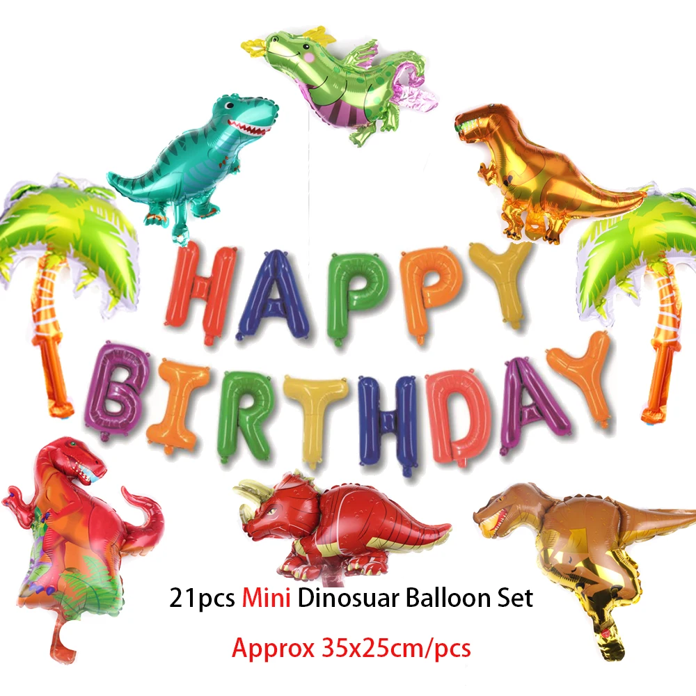 Party Supplies Dinosaur Dino Theme Birthday Party Aluminum Film Balloon Set for Kids Birthday Party Deco Home Decoration
Party Supplies Dinosaur Dino Theme Birthday Party Aluminum Film Balloon Set for Kids Birthday Party Deco Home Decoration