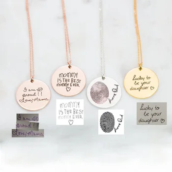 Personalized Children Drawing Artwork Necklace Custom Actual Handwriting Necklace Signature Memorial Pendant Necklace Jewelry
Personalized Children Drawing Artwork Necklace Custom Actual Handwriting Necklace Signature Memorial Pendant Necklace Jewelry