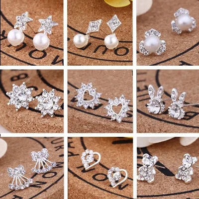 New Hot Style Pearl Stud Earrings For Women Simple Geometric Animal Crystal Piercing Earring Woman Ladies Alloy Metal Jewelry
New Hot Style Pearl Stud Earrings For Women Simple Geometric Animal Crystal Piercing Earring Woman Ladies Alloy Metal Jewelry