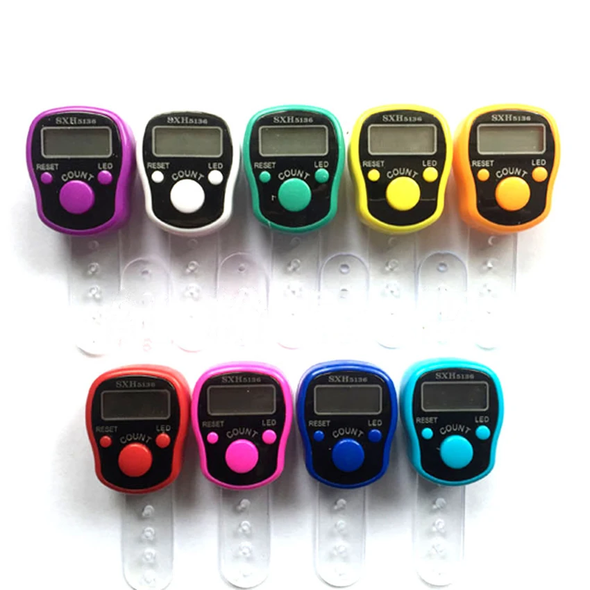 1PC Finger Counter LCD Electronic Digital Tally Counter Luminous Tool Portable Counters for Sports Night Vision Function
1PC Finger Counter LCD Electronic Digital Tally Counter Luminous Tool Portable Counters for Sports Night Vision Function