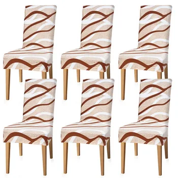 6pcs Soft Stretch Spandex Chair Covers Fit Dining Room Banquet Chair Seat Protector Slipcover for Party Hotel Wedding Kitchen
6pcs Soft Stretch Spandex Chair Covers Fit Dining Room Banquet Chair Seat Protector Slipcover for Party Hotel Wedding Kitchen