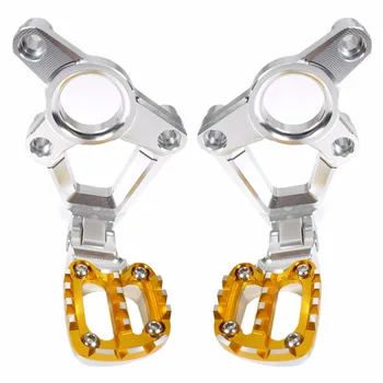 Silver&Gold Billet Aluminum Folding Rear Passenger Bracket&Foot Pegs For 2017-2018 Honda X-ADV 750
Silver&Gold Billet Aluminum Folding Rear Passenger Bracket&Foot Pegs For 2017-2018 Honda X-ADV 750