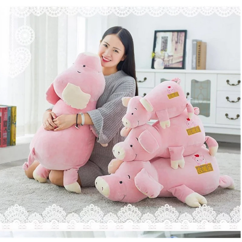 Fancytrader Warm Soft Pink Pig Plush Toys Big Stuffed Lying Pigs Pillow Cushion 80cm 31inches Birthday Christmas Gift
Fancytrader Warm Soft Pink Pig Plush Toys Big Stuffed Lying Pigs Pillow Cushion 80cm 31inches Birthday Christmas Gift