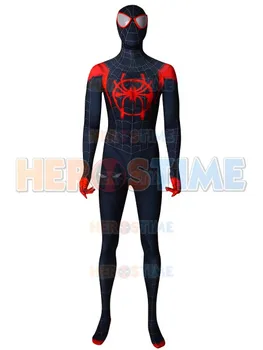 2019 High Quality Miles Morales Costume 3D Printed Into the Spider Verse Spider-Man Lycra Cosplay Costume Detachable Mask
2019 High Quality Miles Morales Costume 3D Printed Into the Spider Verse Spider-Man Lycra Cosplay Costume Detachable Mask