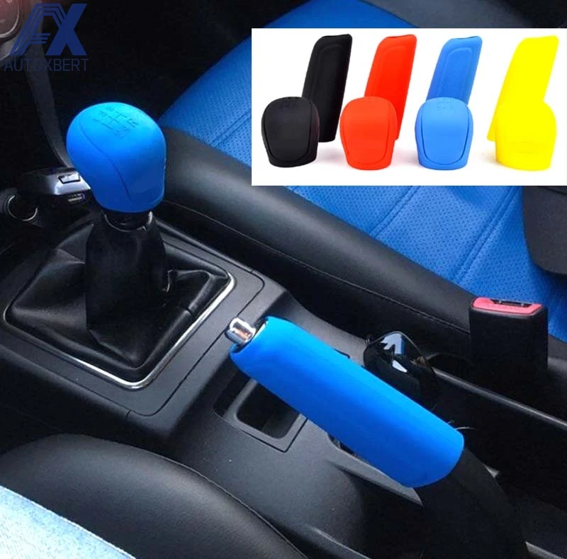 AX 2Pc Car Silicone Shift Gear Knob With Hand Brake Covers Set Handbrake Case Skin For Hyundai Solaris/Kia Rio/Nissan Qashqai
AX 2Pc Car Silicone Shift Gear Knob With Hand Brake Covers Set Handbrake Case Skin For Hyundai Solaris/Kia Rio/Nissan Qashqai