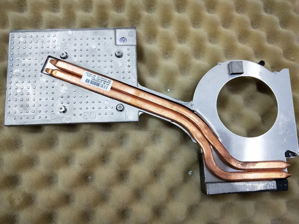 Cooler for HP elitebook 8760 8760W laptop graphics card cooling heatsink 652544-001 Double tube
Cooler for HP elitebook 8760 8760W laptop graphics card cooling heatsink 652544-001 Double tube