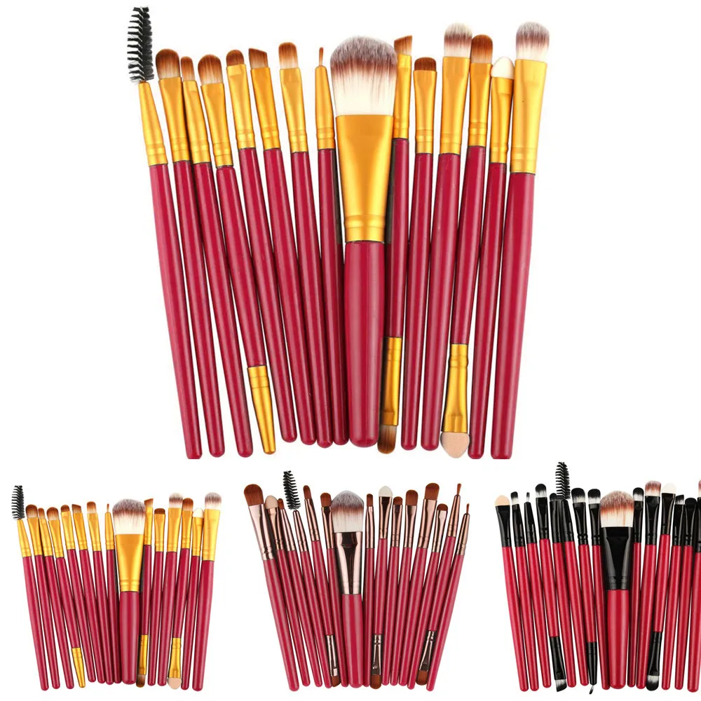15 pcs/Sets Makeup Brushes set Professional with case Eye Shadow Foundation Eyebrow Lip Brush Makeup Brushes Tool 8W5
15 pcs/Sets Makeup Brushes set Professional with case Eye Shadow Foundation Eyebrow Lip Brush Makeup Brushes Tool 8W5
