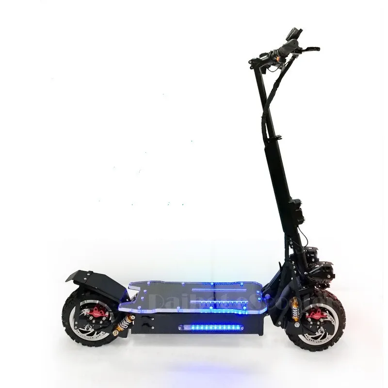 3200 Вт Мощный электрический скутер 11 дюймов внедорожный Скейтборд Longboard