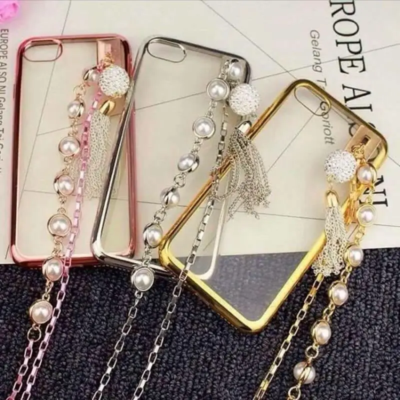 for Samsung Galaxy s6 s7 s8 s9 edge plus note 3 4 5 8 Luxury Fashion Diamond Bracelet chain Pearl tassel lanyard soft case cover
for Samsung Galaxy s6 s7 s8 s9 edge plus note 3 4 5 8 Luxury Fashion Diamond Bracelet chain Pearl tassel lanyard soft case cover