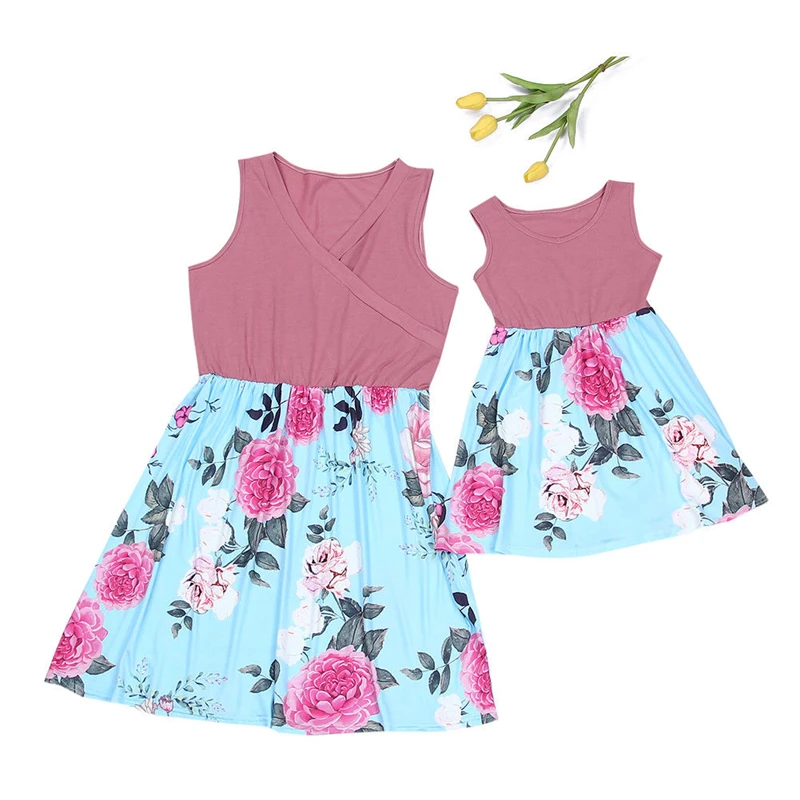 Family Dress Mother and Daughter Matching Girls Outfits Clothes Dresses 1-10T Children And Mum
Family Dress Mother and Daughter Matching Girls Outfits Clothes Dresses 1-10T Children And Mum