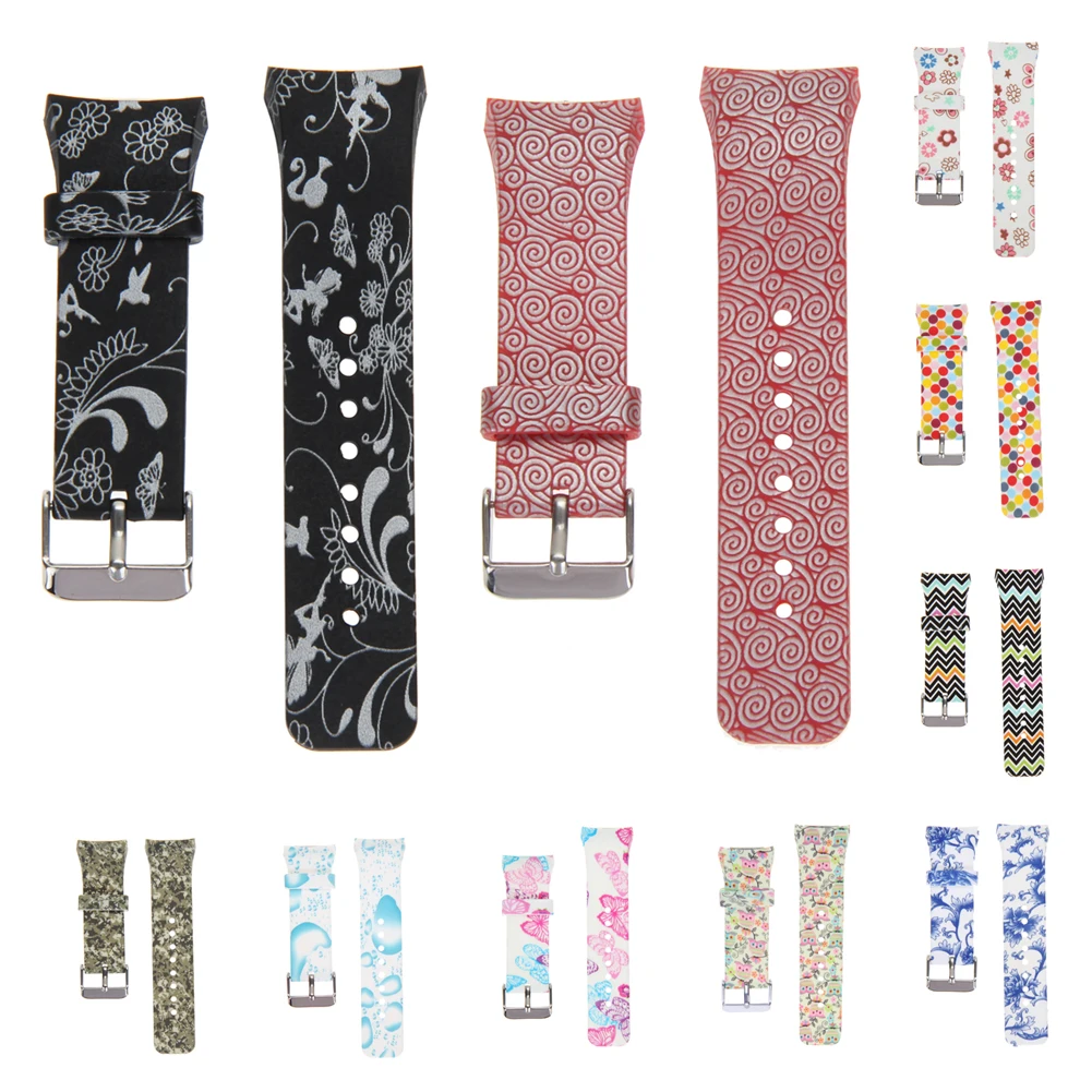 18cm Silicone Wristband Replacement Pattern Printed Watch Band Strap For Samsung Galaxy Gear S2 SM-R720 Sports Watch Strap S
18cm Silicone Wristband Replacement Pattern Printed Watch Band Strap For Samsung Galaxy Gear S2 SM-R720 Sports Watch Strap S
