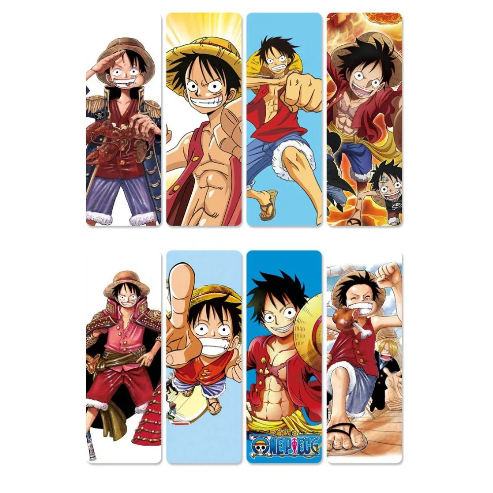 8pcs Anime One Piece Bookmarks Waterproof Transparent PVC Plastic Bookmark Beautiful Book Marks Gift
8pcs Anime One Piece Bookmarks Waterproof Transparent PVC Plastic Bookmark Beautiful Book Marks Gift