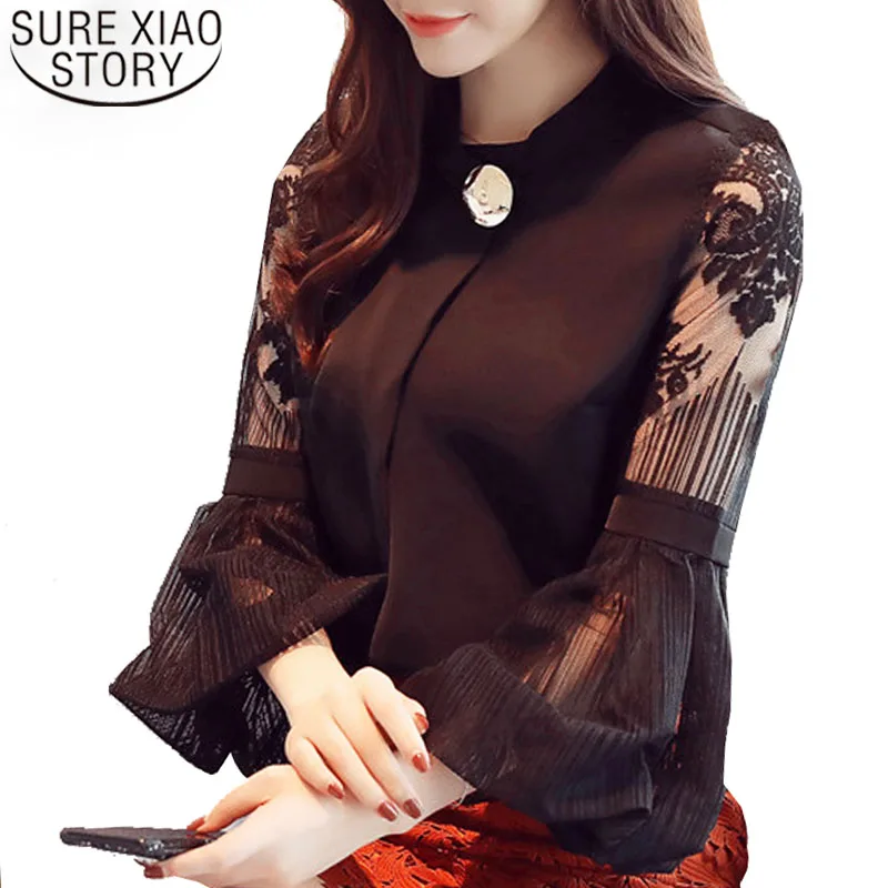 Women tops and blouse lantern sleeve women clothing sexy chiffon women blouse shirt loose stand neck ladies tops blusas D79 30
Women tops and blouse lantern sleeve women clothing sexy chiffon women blouse shirt loose stand neck ladies tops blusas D79 30