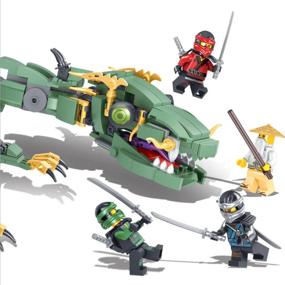 592pcs Dinosaur Flying mecha dragon Building Blocks Bricks Toys Children Model Compatible With NinjagoINGly Christmas Gift
592pcs Dinosaur Flying mecha dragon Building Blocks Bricks Toys Children Model Compatible With NinjagoINGly Christmas Gift