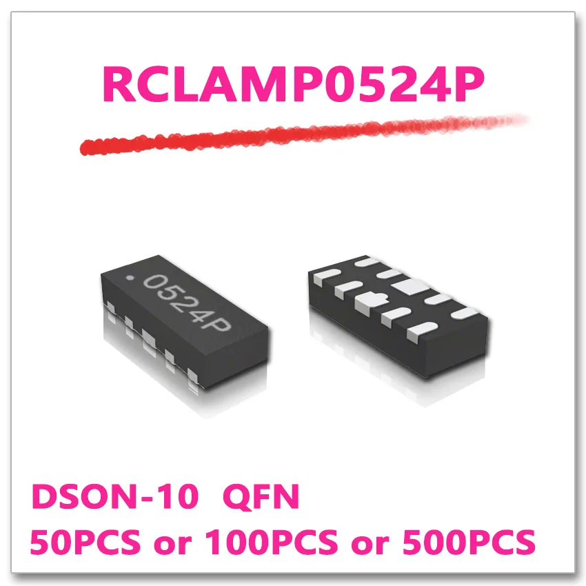 RCLAMP0524P 50 шт. 100 шт. 500 шт. DSON-10 0524P TVS RCLAMP0524P.TCT QFN SEMTECH SMD новый оригинальный
RCLAMP0524P 50 шт. 100 шт. 500 шт. DSON-10 0524P TVS RCLAMP0524P.TCT QFN SEMTECH SMD новый оригинальный