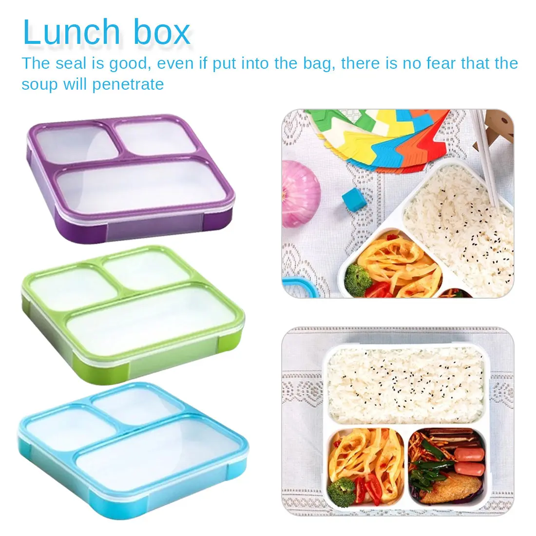 Microwave Lunch Box Independent Lattice For Kids Box Portable Leak-Proof Lunch Box Food Container
Microwave Lunch Box Independent Lattice For Kids Box Portable Leak-Proof Lunch Box Food Container