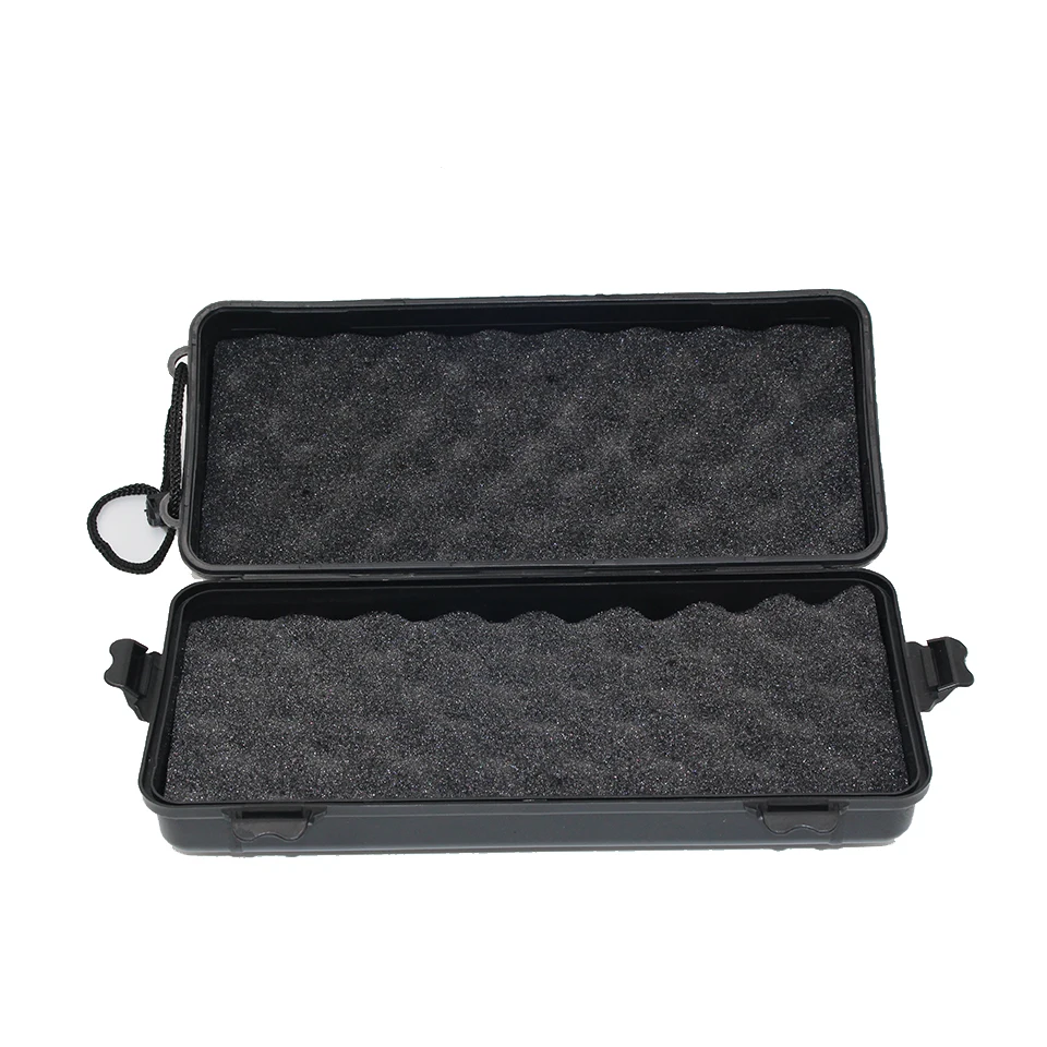 19cm*10cm*6cm Universal Waterproof Anti Fall Black Plastic Storage Flashlight Light Lamp Box Case Holder lighting accessories
19cm*10cm*6cm Universal Waterproof Anti Fall Black Plastic Storage Flashlight Light Lamp Box Case Holder lighting accessories