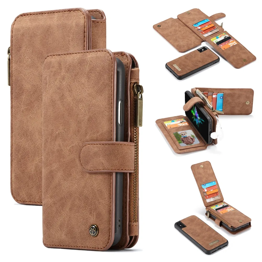 First layer cowhide Genuine Leather Flip case For Iphone XS MAX XS X XR Multi-function zipper bag stitching Business High end
First layer cowhide Genuine Leather Flip case For Iphone XS MAX XS X XR Multi-function zipper bag stitching Business High end