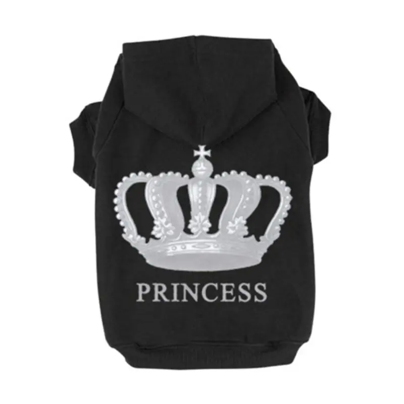 Hot Sales Prince Princess Crown Printed Pet Dog Sweater Dog Hoodies Autumn Winter Dog Clothes Sweatshirt Hoodie Jacket Hooded
Hot Sales Prince Princess Crown Printed Pet Dog Sweater Dog Hoodies Autumn Winter Dog Clothes Sweatshirt Hoodie Jacket Hooded