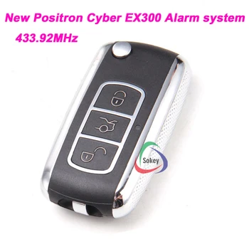 5pcs/lot 3buttons Bently model remote for POSITRON CYBER EX300 car alarm system,Computer code, 433.92MHz