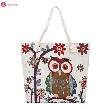 4 Patterns Embroidery Casual Cute Girls Animal Printed Shoulder Handbags For Women 2018 Canvas Shopping Totes Bolsa Feminina
4 Patterns Embroidery Casual Cute Girls Animal Printed Shoulder Handbags For Women 2018 Canvas Shopping Totes Bolsa Feminina