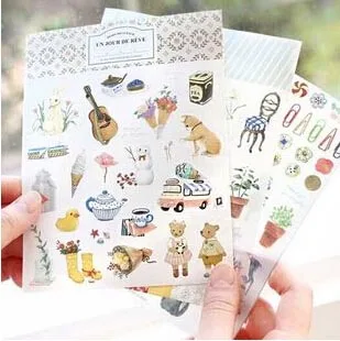 Free ship!1lot=12set(96pc)! cute cartoon Partner diary Scrapbooking sticker / album DIY Decal paster / packaging stickers
Free ship!1lot=12set(96pc)! cute cartoon Partner diary Scrapbooking sticker / album DIY Decal paster / packaging stickers