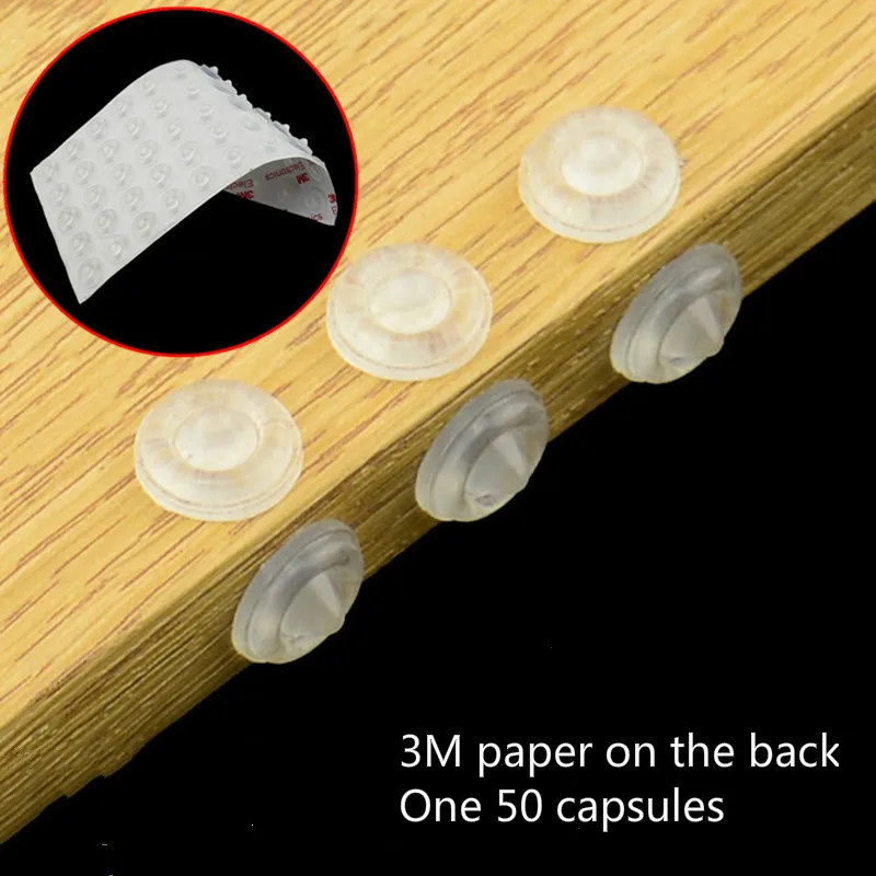 Non-slip Anti-collision Silencer Buffer Silicone Anti-collision Grain 3M Self-adhesive Transparent Plastic Cabinet Mute Stickers
Non-slip Anti-collision Silencer Buffer Silicone Anti-collision Grain 3M Self-adhesive Transparent Plastic Cabinet Mute Stickers