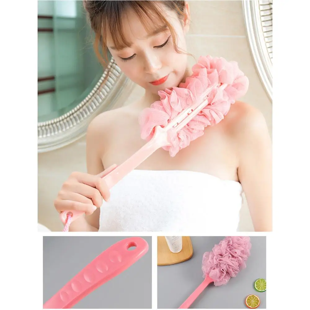 Long Handle Hanging Soft Mesh Back Body Bath Shower Scrubber Brush Sponge Nice Bath Show Exfoliating Body Massage Brushes 5pz
Long Handle Hanging Soft Mesh Back Body Bath Shower Scrubber Brush Sponge Nice Bath Show Exfoliating Body Massage Brushes 5pz