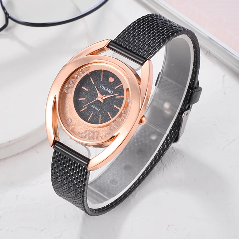 Creation Unique Shape Watch Design Quartz women Clocks Multicolor Mesh Strap Bead Party Colorful WristWatches relogio feminino
Creation Unique Shape Watch Design Quartz women Clocks Multicolor Mesh Strap Bead Party Colorful WristWatches relogio feminino