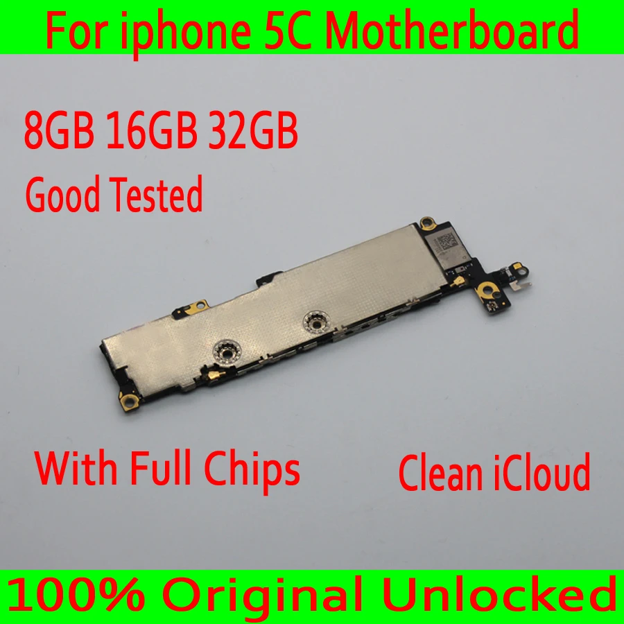 For iphone 5C Motherboard Original unlocked Logic board 8GB 16GB 32GB version,MB Plate for iphone 5C Main board with Full Chips
For iphone 5C Motherboard Original unlocked Logic board 8GB 16GB 32GB version,MB Plate for iphone 5C Main board with Full Chips