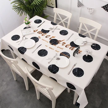 White black Polka Dot Table Cloth Cotton polyester Tablecloth Rectangular Tablecloths Household Table Cover Table Decoration
White black Polka Dot Table Cloth Cotton polyester Tablecloth Rectangular Tablecloths Household Table Cover Table Decoration