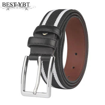 Best YBT Men Belt Canvas and Imitation leather Alloy Pin buckle Belt Business Affaris Cowboy Outdoor Sports High Quality Belt
Best YBT Men Belt Canvas and Imitation leather Alloy Pin buckle Belt Business Affaris Cowboy Outdoor Sports High Quality Belt