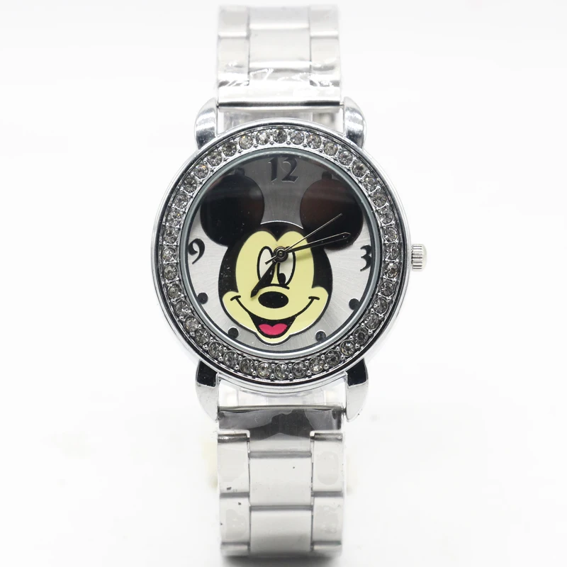 2017 Women Quartz Watch fashion silver round mickey Watch Men childrens stainless steel Sport Watch girl gift watch
2017 Women Quartz Watch fashion silver round mickey Watch Men childrens stainless steel Sport Watch girl gift watch
