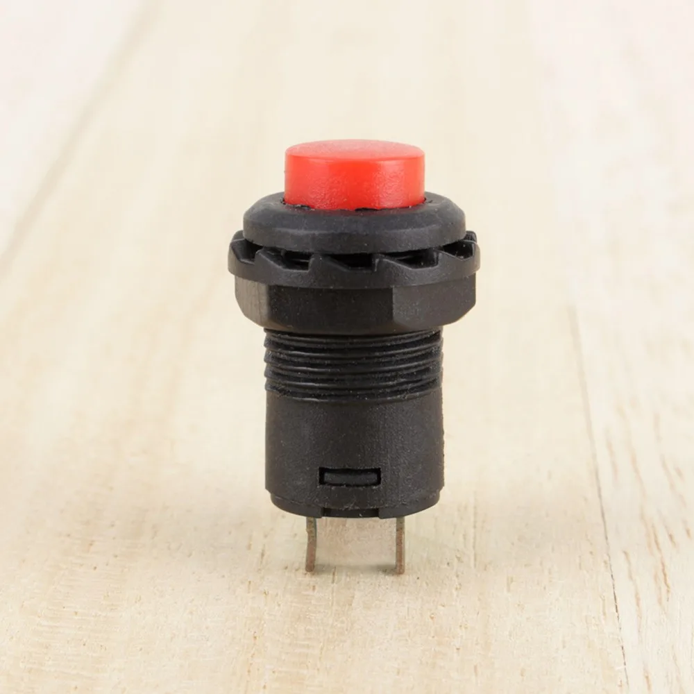 1 Pcs Self-locking Push button Switch Red Lockless Momentary Latching OFF/ON Push Button Round Toggle Switch 3A/125VAC 1.5A/250
1 Pcs Self-locking Push button Switch Red Lockless Momentary Latching OFF/ON Push Button Round Toggle Switch 3A/125VAC 1.5A/250