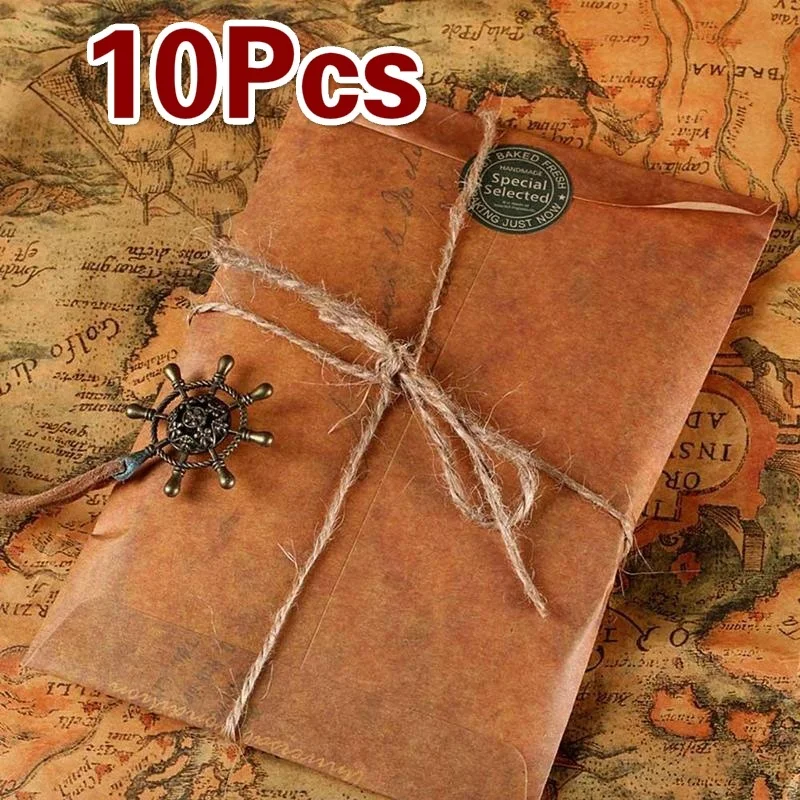10Pcs/lot 16x11cm Old Style Vintage Paper Envelope Brown Kraft Packaging for Retro Postcard Invitation Card Small Gift Letter
10Pcs/lot 16x11cm Old Style Vintage Paper Envelope Brown Kraft Packaging for Retro Postcard Invitation Card Small Gift Letter