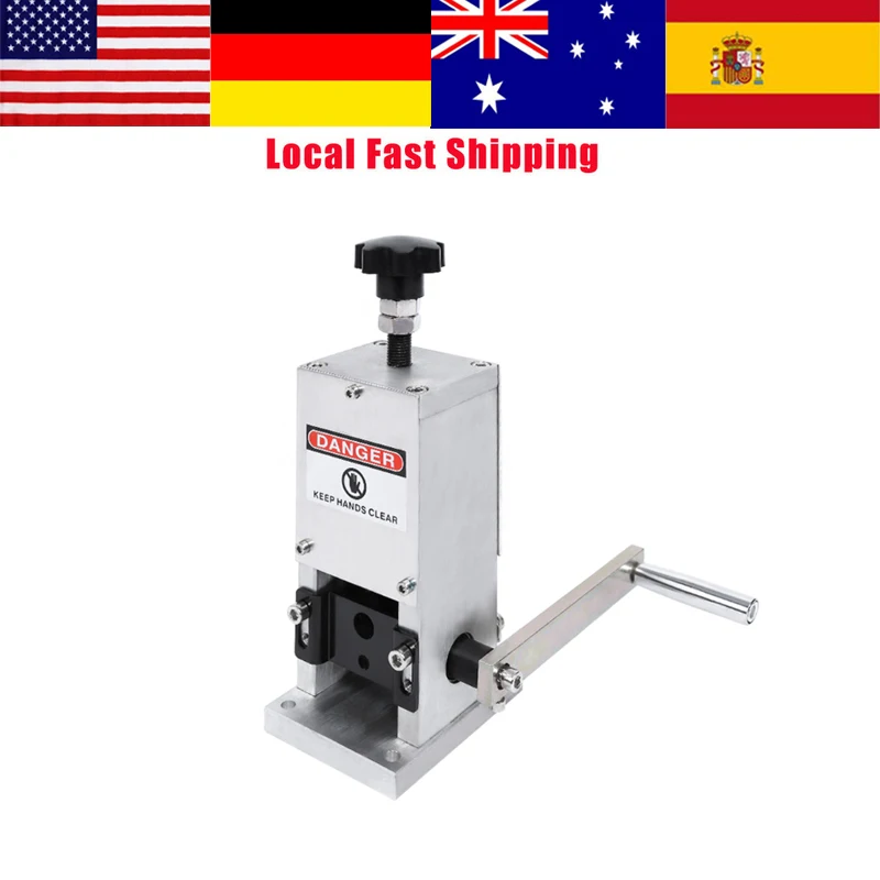 1Set Manual Cable Copper Wire Stripper Metal Wire Stripping Machine Recycle Hand Tool 1.5-25mm Stripping Cable Range HOT SALE
1Set Manual Cable Copper Wire Stripper Metal Wire Stripping Machine Recycle Hand Tool 1.5-25mm Stripping Cable Range HOT SALE