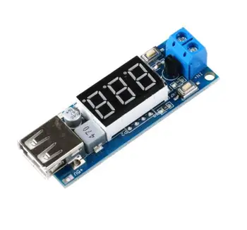1 pc DC-DC Step Down Buck Power Supply Module Car Battery Voltage Meter 5V USB Charging Converter Board
1 pc DC-DC Step Down Buck Power Supply Module Car Battery Voltage Meter 5V USB Charging Converter Board