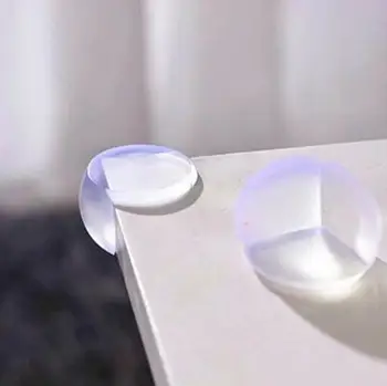 5pcs Transparent Silicone Table Corner Edge Cover Guards Safe Protector Baby Children Infant Safety Protection 3M Adhesive
5pcs Transparent Silicone Table Corner Edge Cover Guards Safe Protector Baby Children Infant Safety Protection 3M Adhesive