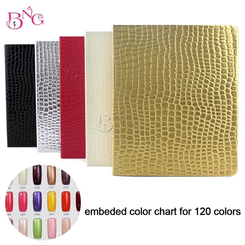 BNG 1pc Sliver Display Card Book Exhibition 120 Colors 2.8*21.6*18cm Black Nail Gel Polish Chart Nail Art Salon 
BNG 1pc Sliver Display Card Book Exhibition 120 Colors 2.8*21.6*18cm Black Nail Gel Polish Chart Nail Art Salon