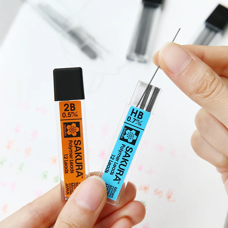 JIANWU japan sakura automatic pencil refill Anti-breakage mechanical pencil creative modeling student office school stationery
JIANWU japan sakura automatic pencil refill Anti-breakage mechanical pencil creative modeling student office school stationery