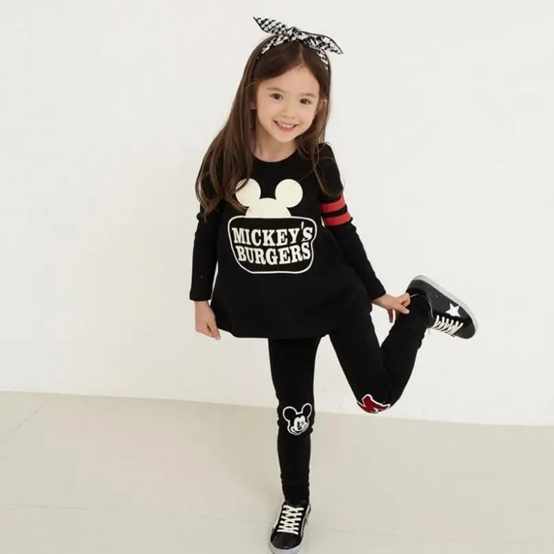 2019 Spring Autumn baby girls clothes 100% cotton Sport clothing set 2pcs t shirt + pants kids minnie Leisure suit 100% cotton
2019 Spring Autumn baby girls clothes 100% cotton Sport clothing set 2pcs t shirt + pants kids minnie Leisure suit 100% cotton