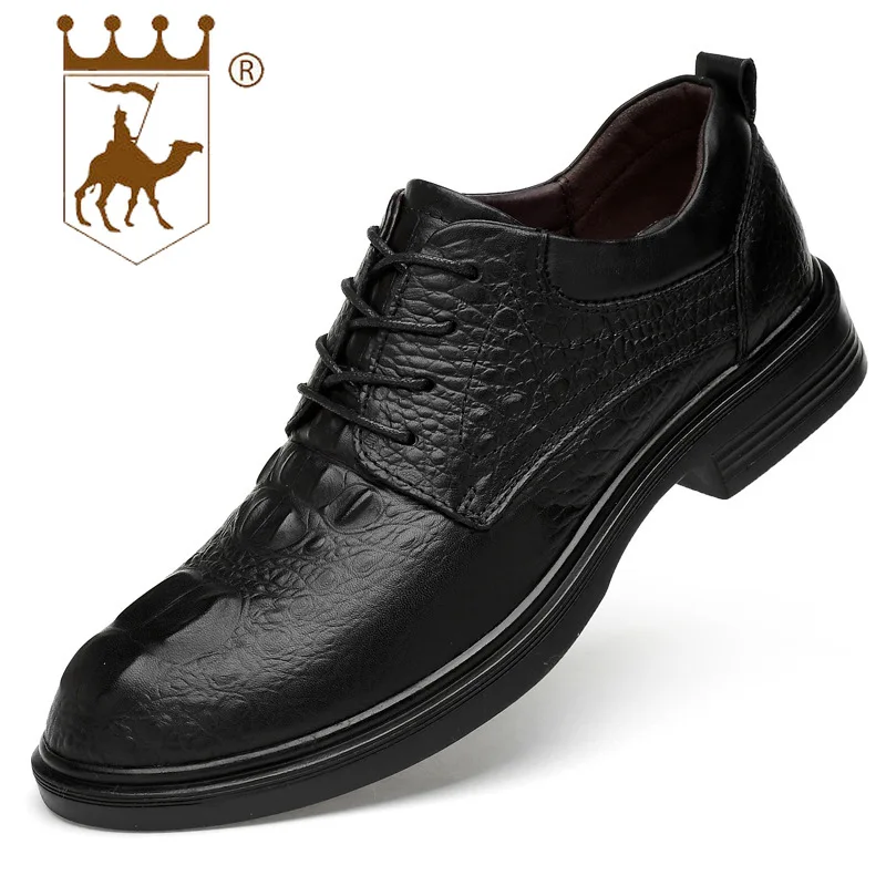 BACKCAMEL2019 Spring New Men's Leather Business Casual Leather Shoes First Layer Cowhide Large Size Crocodile Pattern High Wild
BACKCAMEL2019 Spring New Men's Leather Business Casual Leather Shoes First Layer Cowhide Large Size Crocodile Pattern High Wild