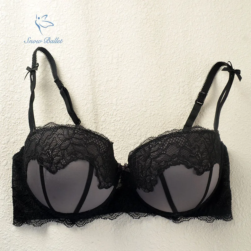 new arrival grey microfiber black lace push up bra sexy lingerie women underwear intimates double front strap
new arrival grey microfiber black lace push up bra sexy lingerie women underwear intimates double front strap